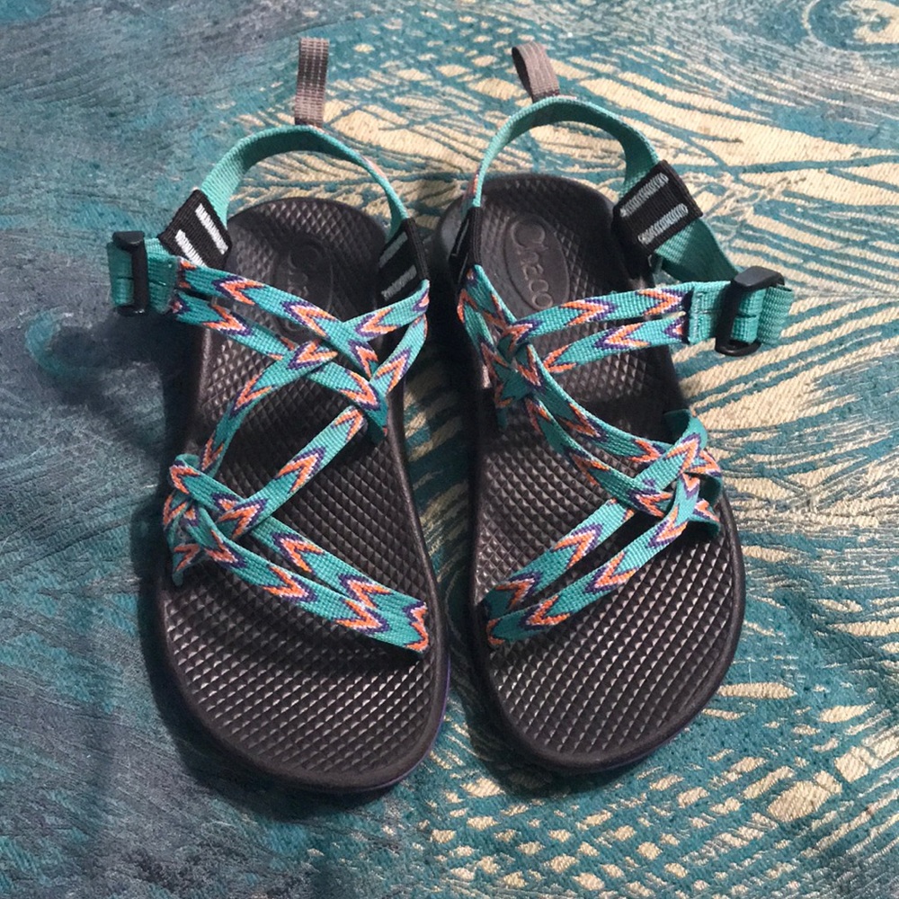 Girl’s Chaco ZX/1 Ecotread Basket Weave Pattern